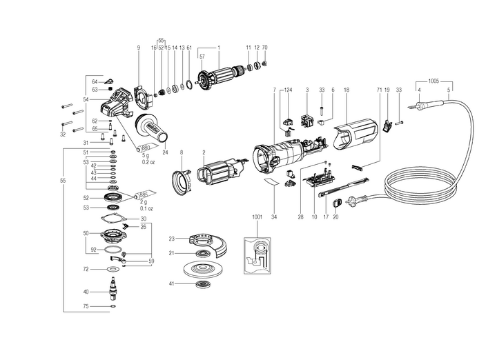 Metabo Service-Portal: Spare parts