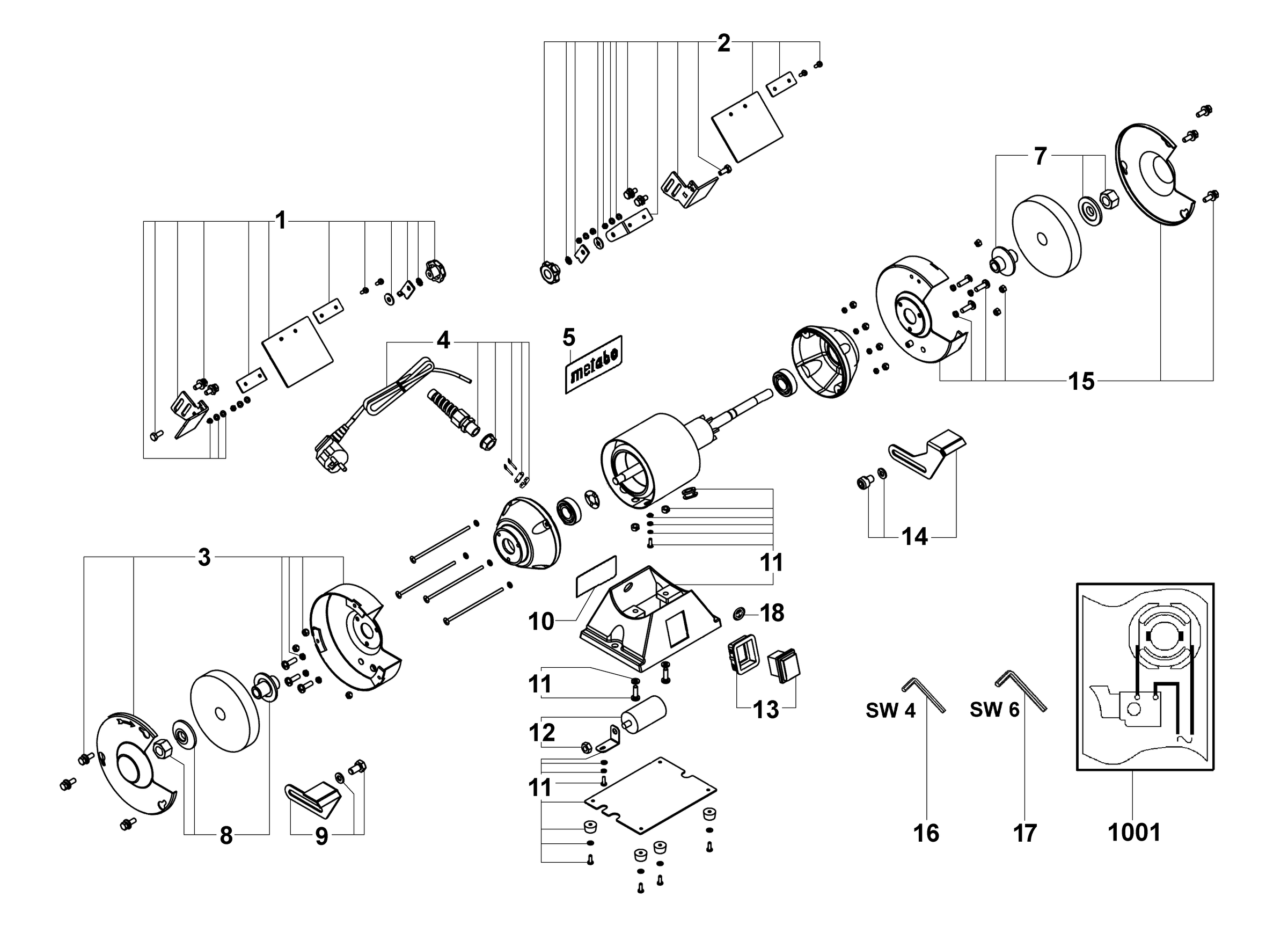 Metabo d 72622 схема